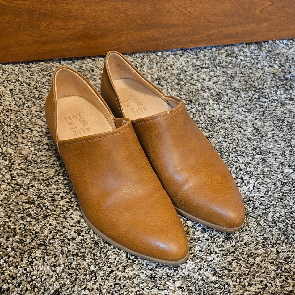 Naturalizer Women's Tan Leather Shoes